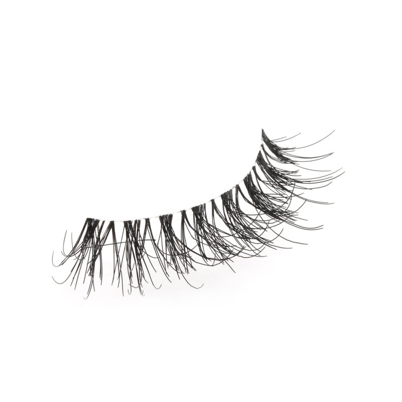 wispy human hair PBT fiber lashes
