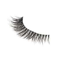 Invisible superfine band wispy strip lashes