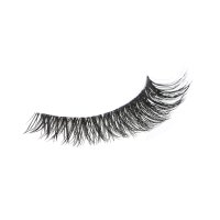 Invisible superfine band short natural eyelashes