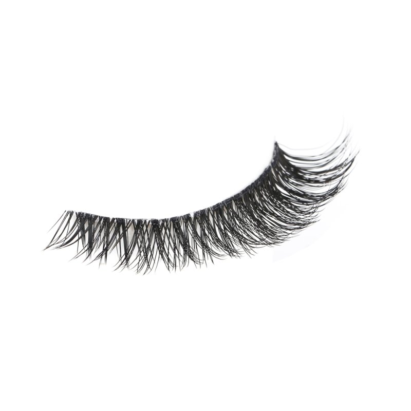 Invisible superfine band short natural eyelashes