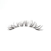 human hair light wispy lashes