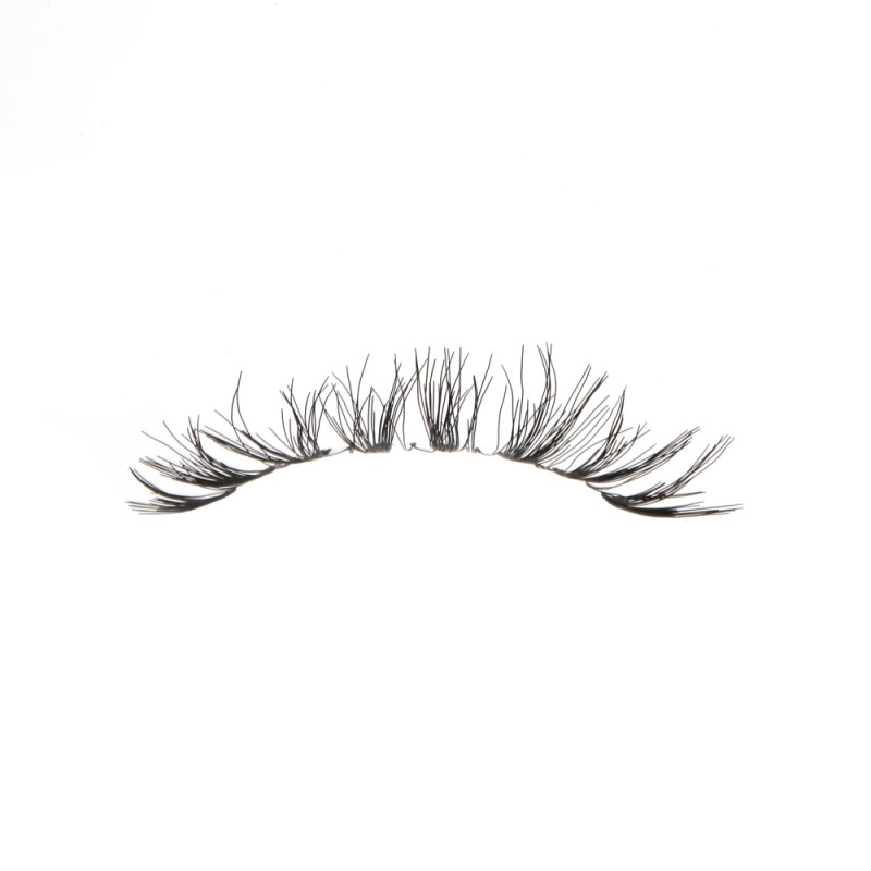human hair light wispy lashes