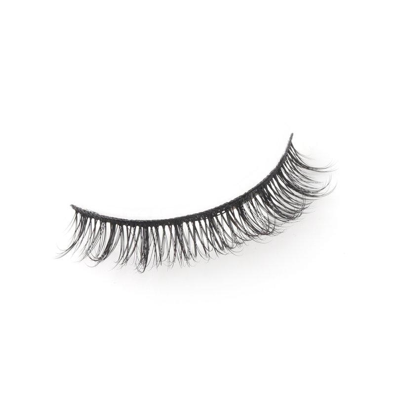 spiky short false lashes