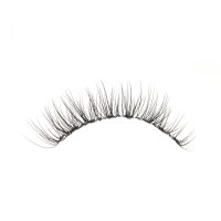 vegan PBT fiber natural volume strip lashes