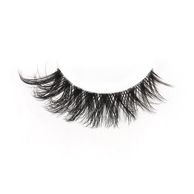 faux mink Fluffy strip lashes Cat Eye style