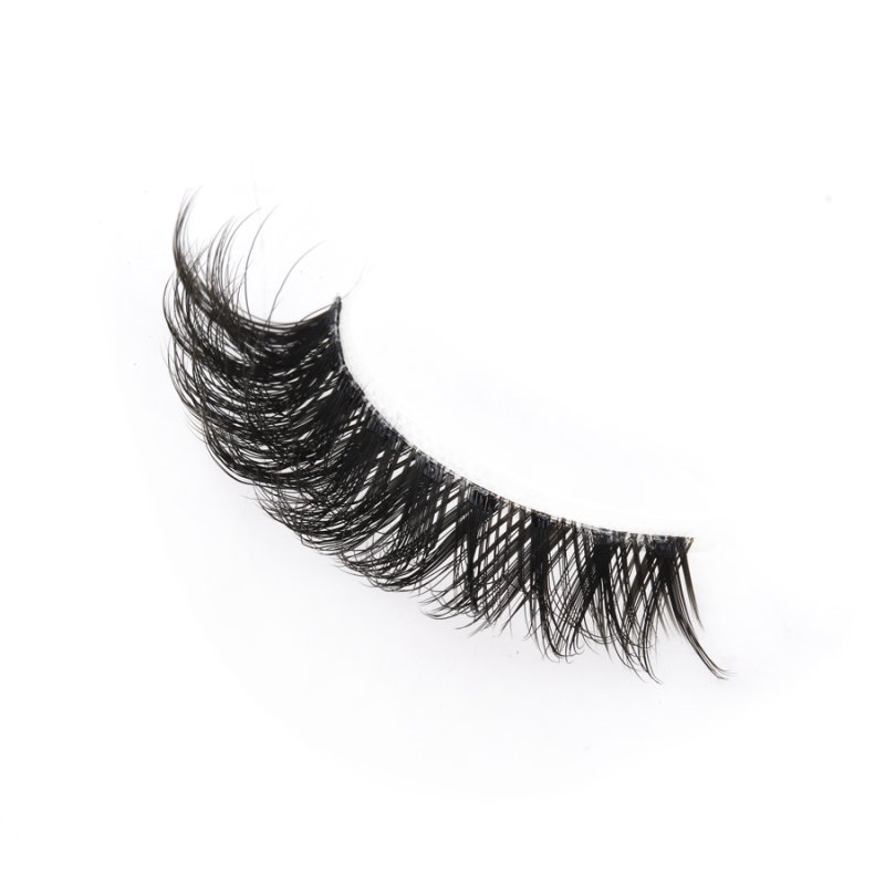 Fluffy cat eye lashes strip