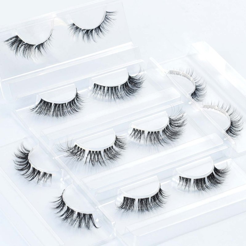 fluffy segment lashes