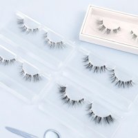 wispy faux mink diy lashes