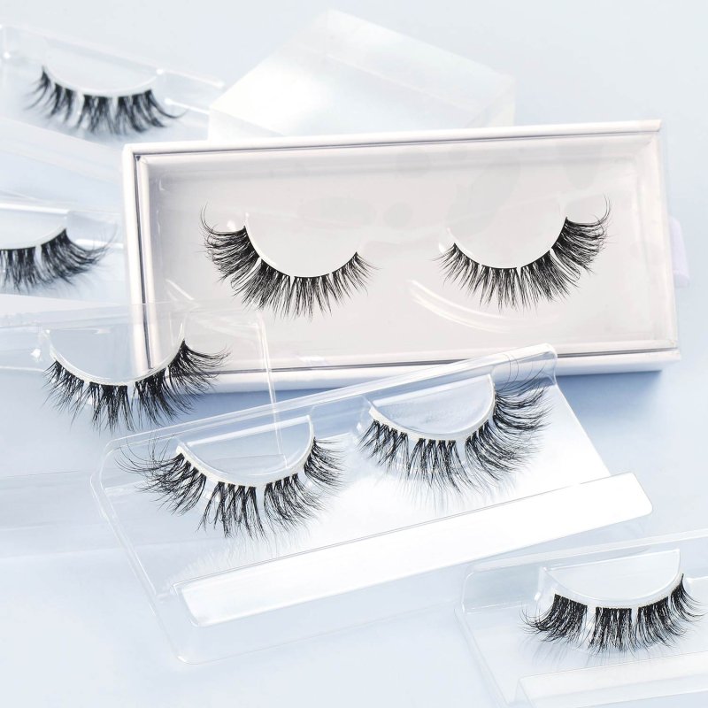 fluffy pre mapped lashes