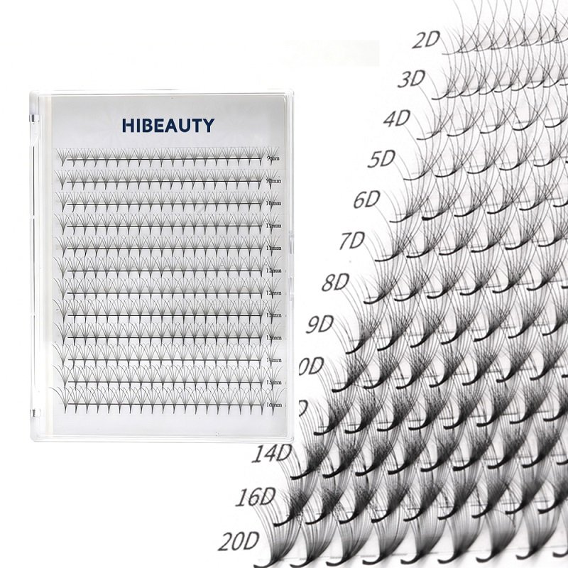 pointy base premade fan lashes