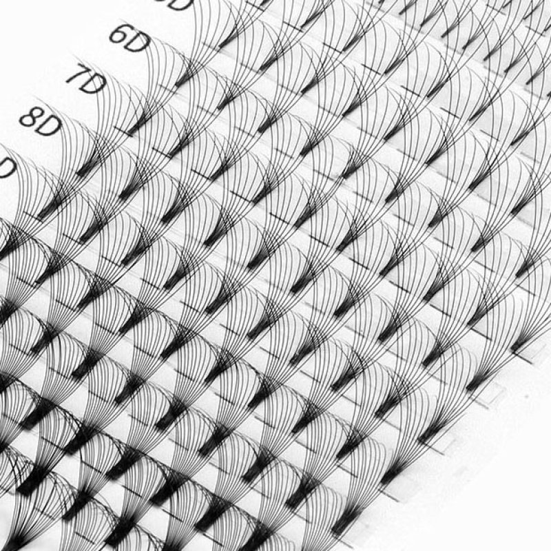 short stem premade fans