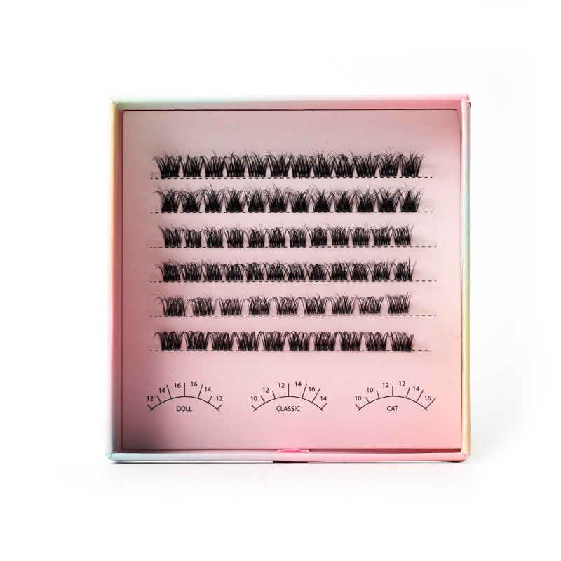 faux mink volume lash cluster