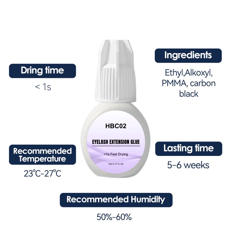 formaldehyde free lash adhesive 1s