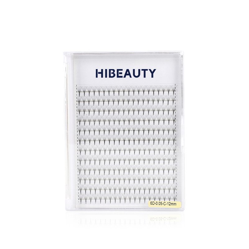 c curl 6d premade wide fans lash extension