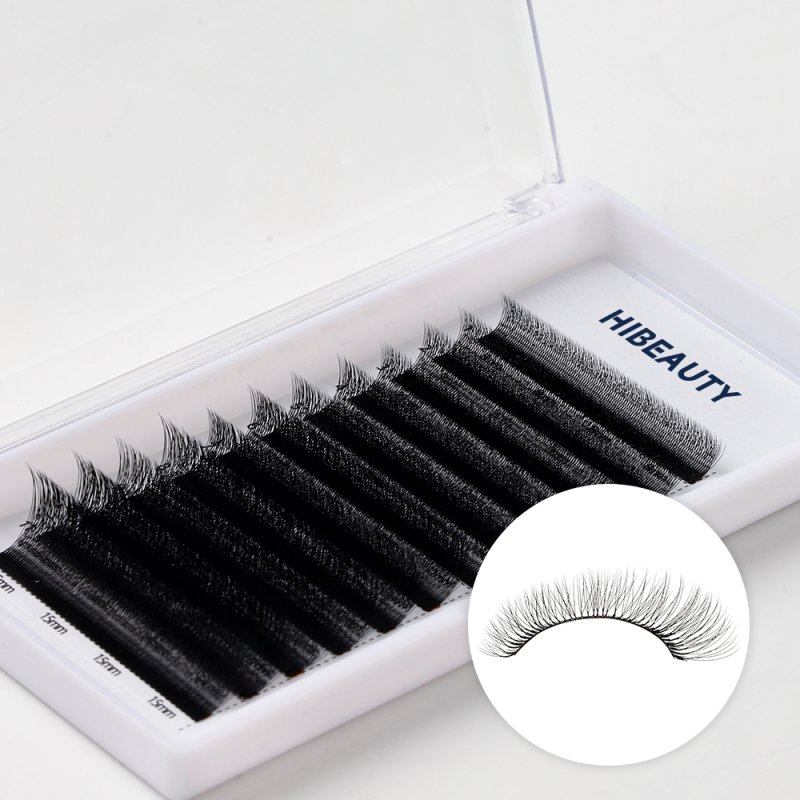 Narrow 4D W Lashes extension trays